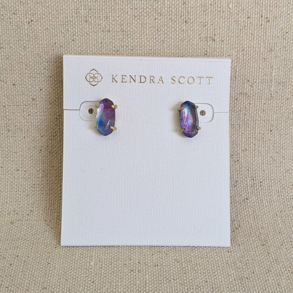 Kendra Scott Betty Tie-Dye Illusion studs